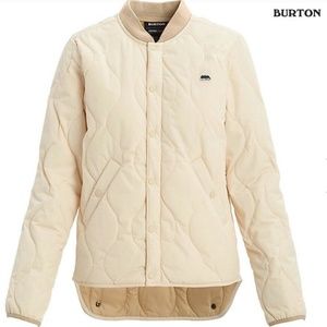 Burton Kiley Insulator Jacket - Women's L, Creme Brulee Large Snow MSRP $149